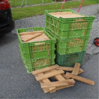 Hölzli 5x 240 Stk. & Platten 2x