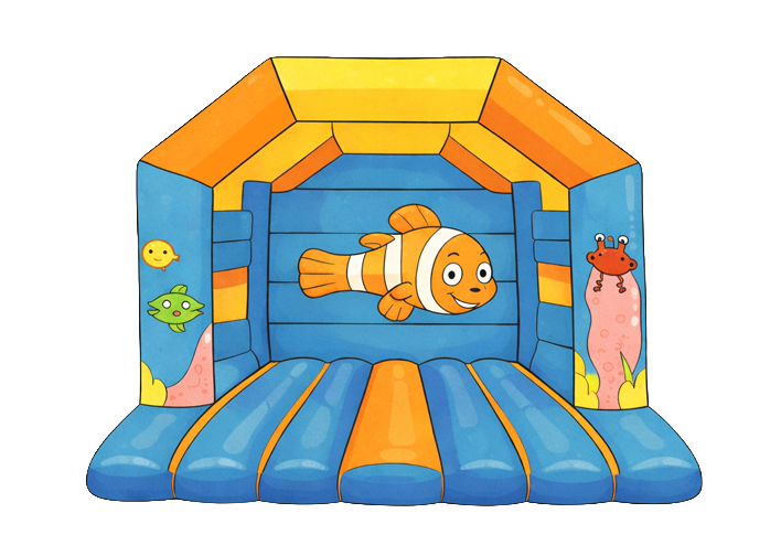 Hüpfburg Nemo