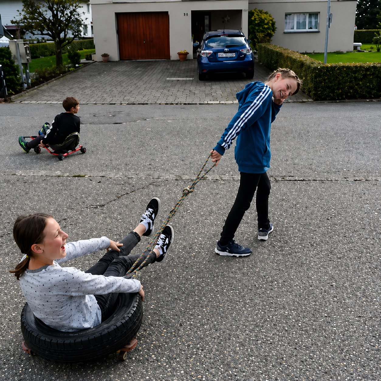 Flizzi mit Pneu